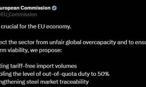 欧盟公布对进口钢铁征税计划，“冲着中国，但英国先嗷嗷喊疼”