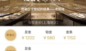 多品牌金饰克价跌破1200元，机构称“黄金长期利好逻辑仍在”