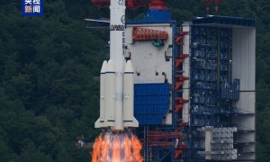 我国成功发射高分十四号02星
